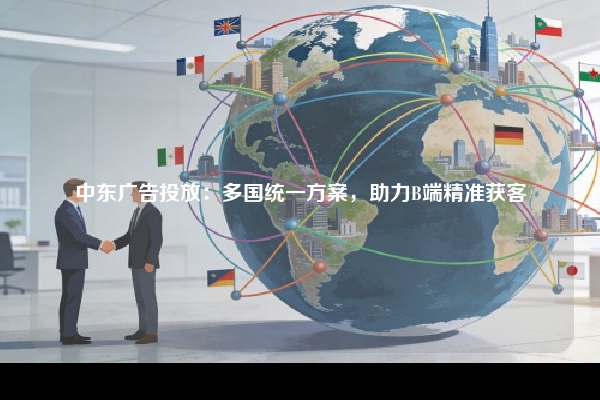 中东广告投放：多国统一方案，助力B端精准获客